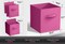 Sorbus 8 Pack 11 Inch Foldable Storage Cubes with Handles- for Organizing Home, Shelves, Nursery, Playroom, Closet and More